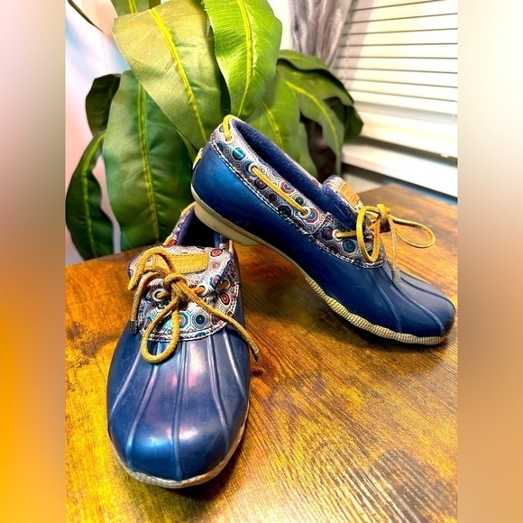 Sperry Women’s Topsider Low Saltwater Duck Boots Size 7.5 - Picture 4 of 11
